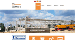 Desktop Screenshot of dachy-zrbzawadzki.pl